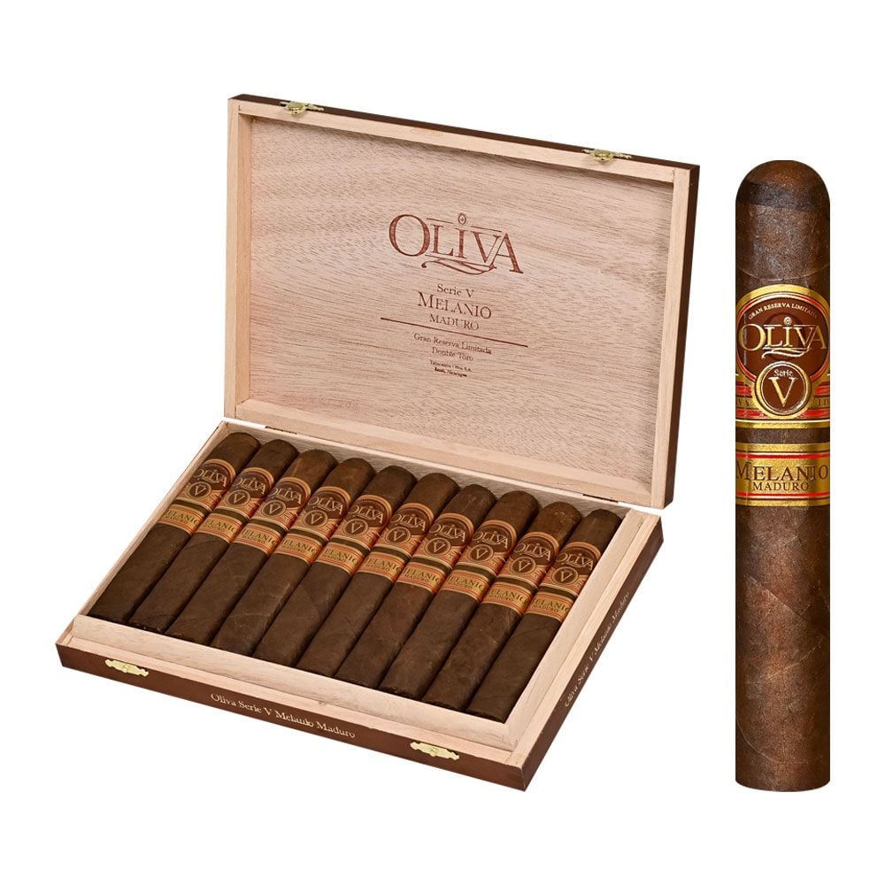 Oliva Oliva Serie V Melanio Double Toro Unit (10) Double Toro