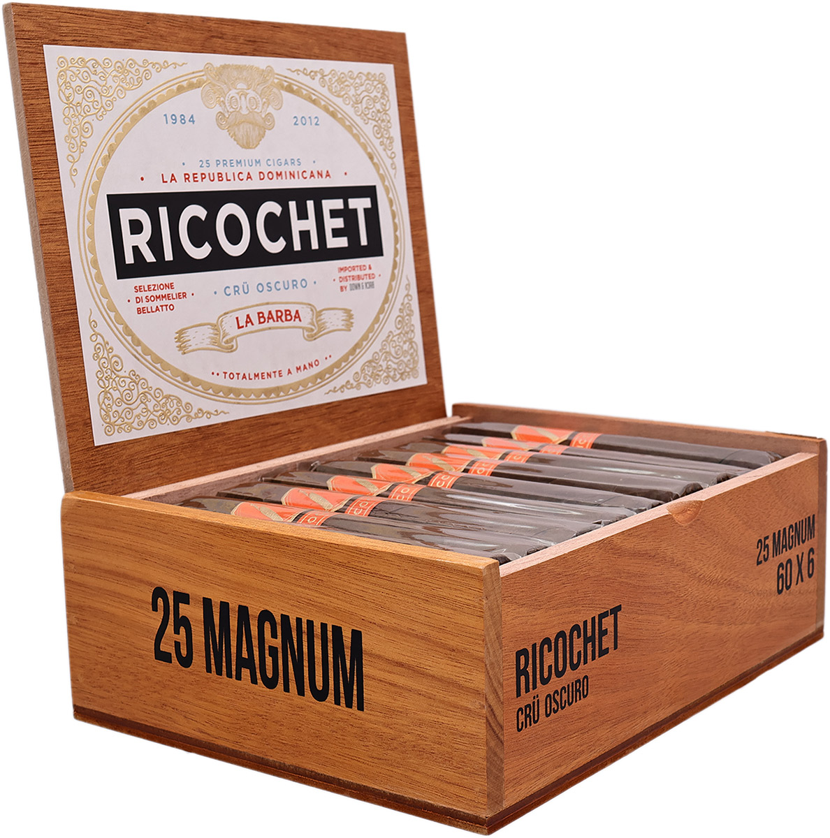 Caldwell Caldwell Barba Ricochet Cru Oscuro Magnum Unit (25) Magnum