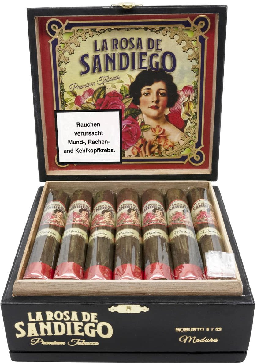 La Rosa La Rosa de San Diego Maduro Robusto Unit (21) Robusto