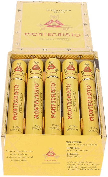 Montecristo Montecristo Classic Collection Tubo Especial Unit (15)
