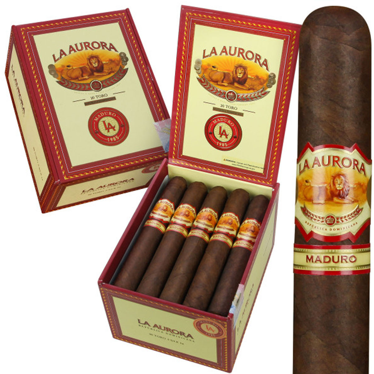 La Aurora La Aurora Maduro 1985 Gran Toro Unit (20) Gran Toro