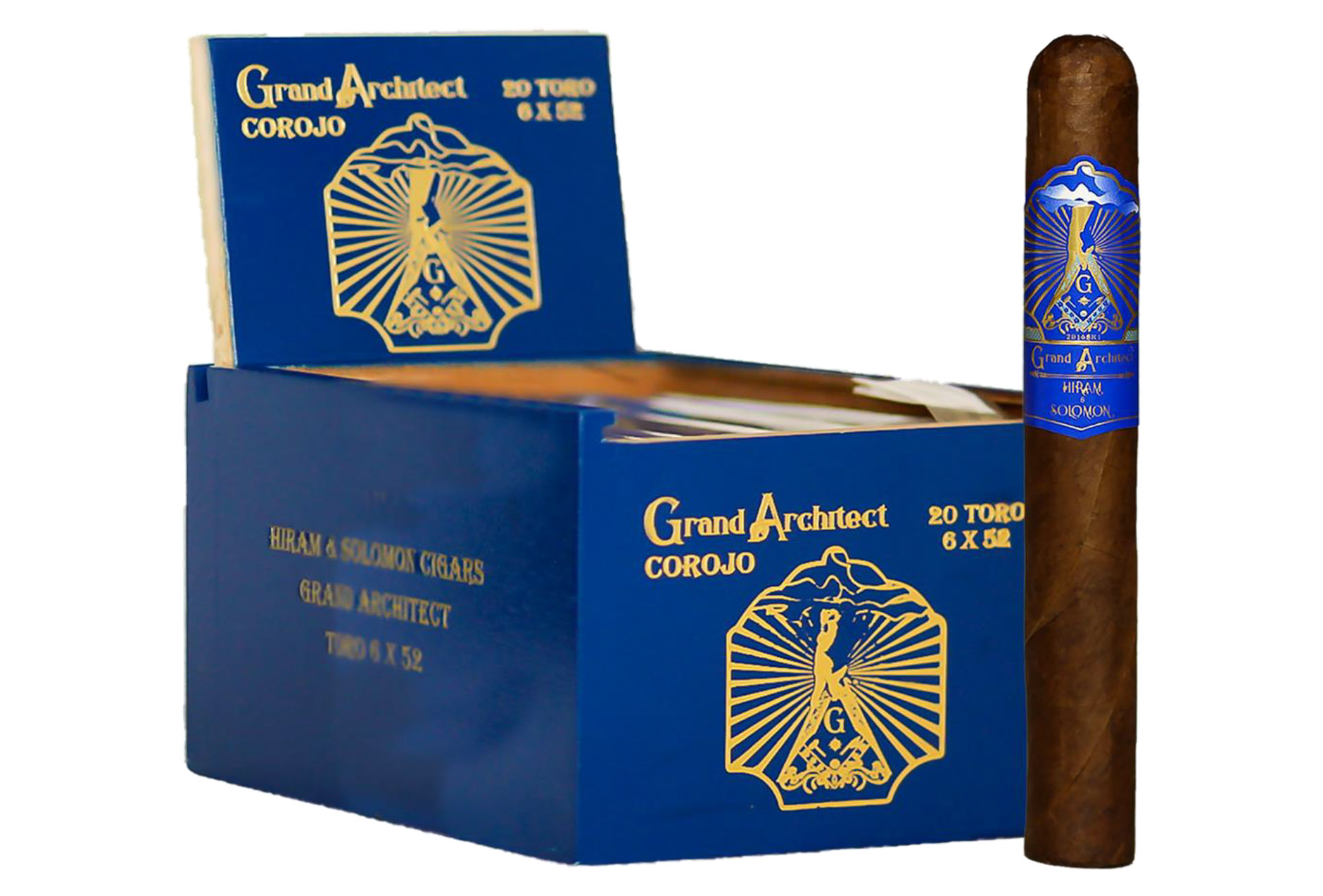 Hiram & Solomon Hiram & Solomon Grand Architect Gran Toro Box Unit (20) Gran Toro