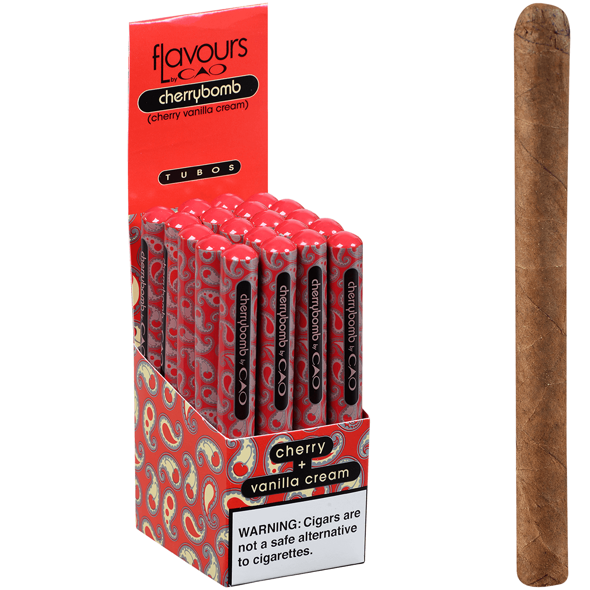 CAO CAO Flavors Cherrybomb Tubos Unit (20)