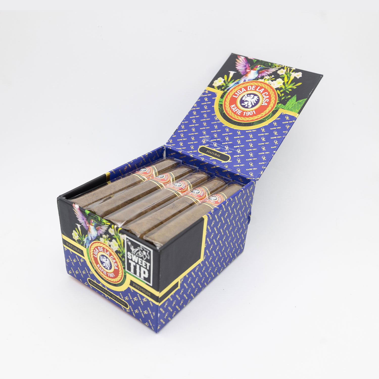 Kafie Kafie 1901 Liga De La Casa Sweet Tip Natural Toro Unit (20) Toro
