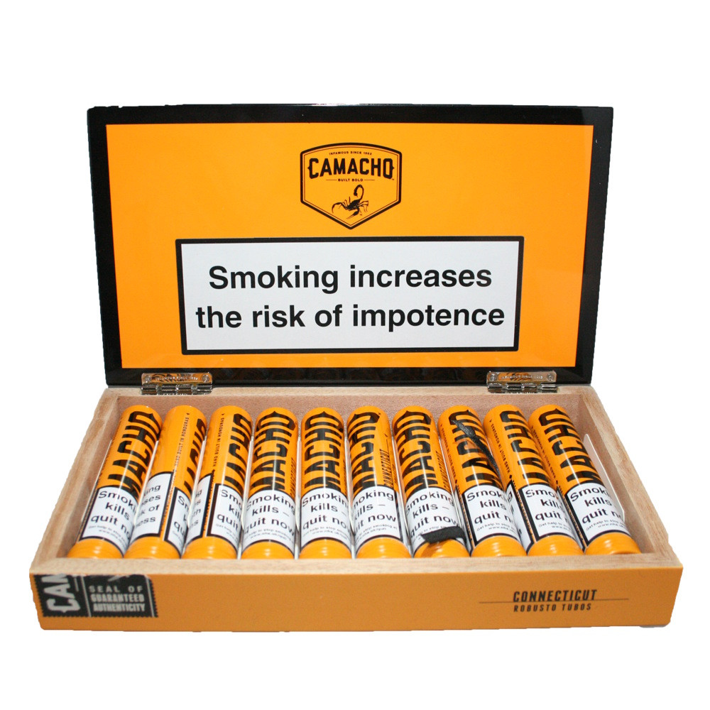 Camacho Connecticut Camacho Connecticut Robusto Tubos Unit (20)