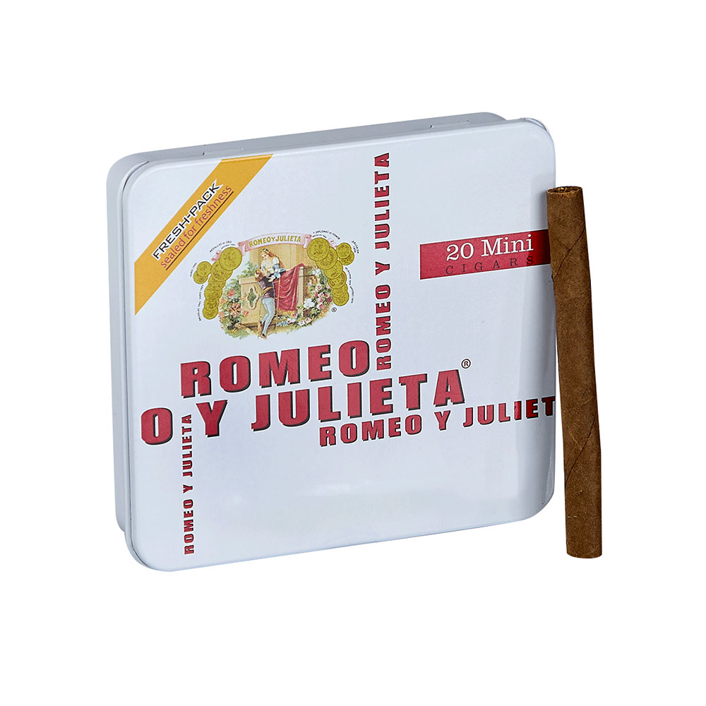 Romeo y Julieta Romeo y Julieta Small Aroma White Mini Tin Unit (100)