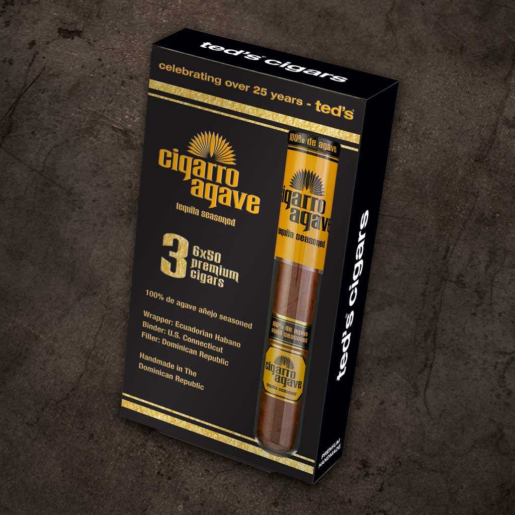 Ted's Ted's Other Cigars Cigarro Agave Tequila Pack Unit (3)