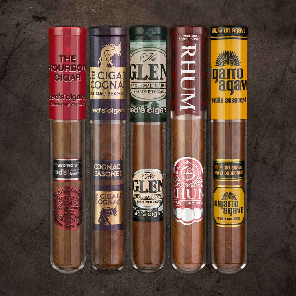 Ted's Ted's Select Cigars Seasoned Sampler 650 Unit (25)