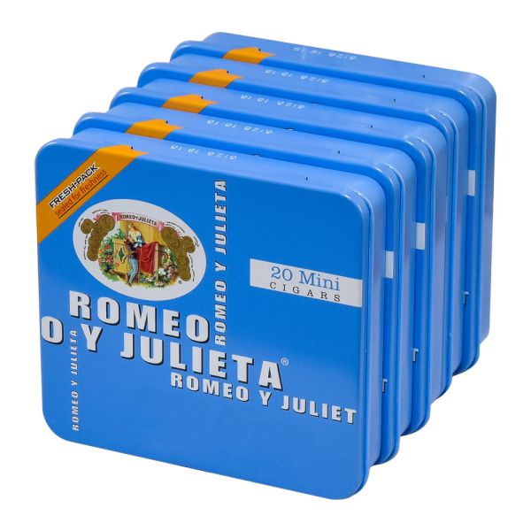 Romeo y Julieta Romeo y Julieta Small Aroma Blue Mini Tin Unit (100)
