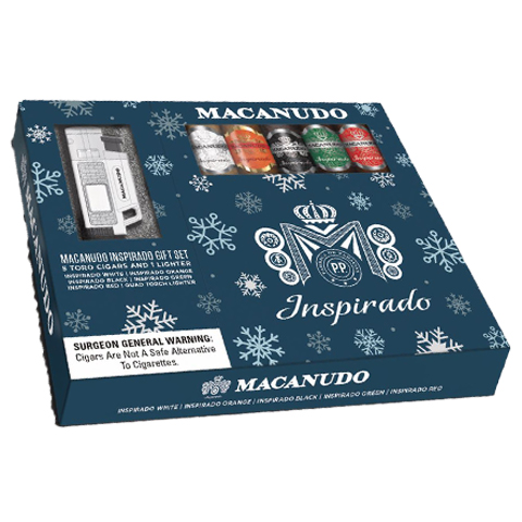 Macanudo Macanudo Samplers Inspirado 2024 Holiday Window W/Lighter Unit (5)