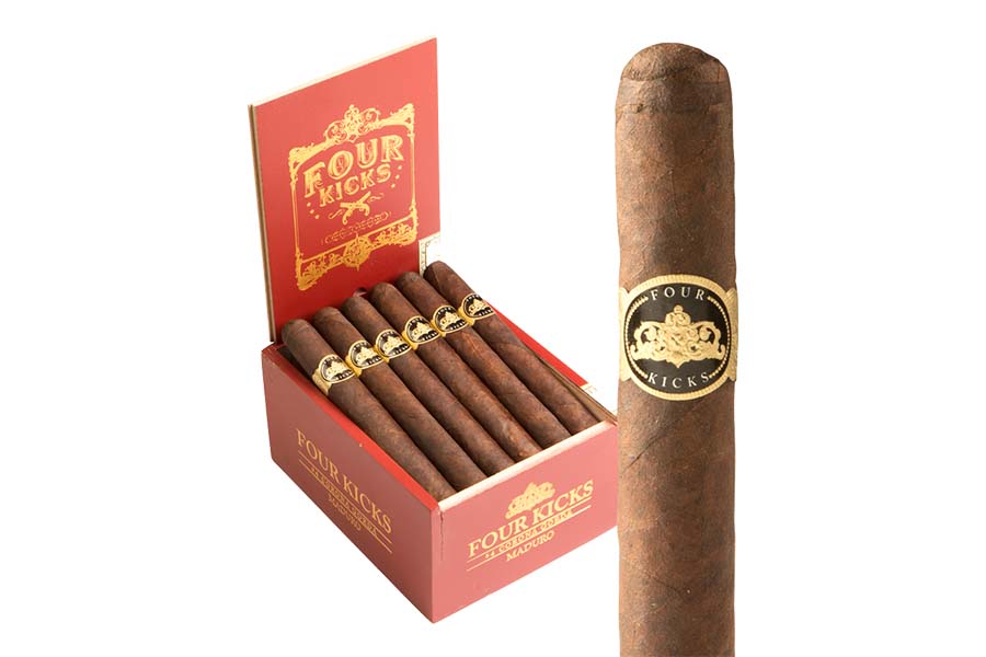 Crowned Heads Crowned Heads Four Kicks Maduro Robusto Extra Unit (24)