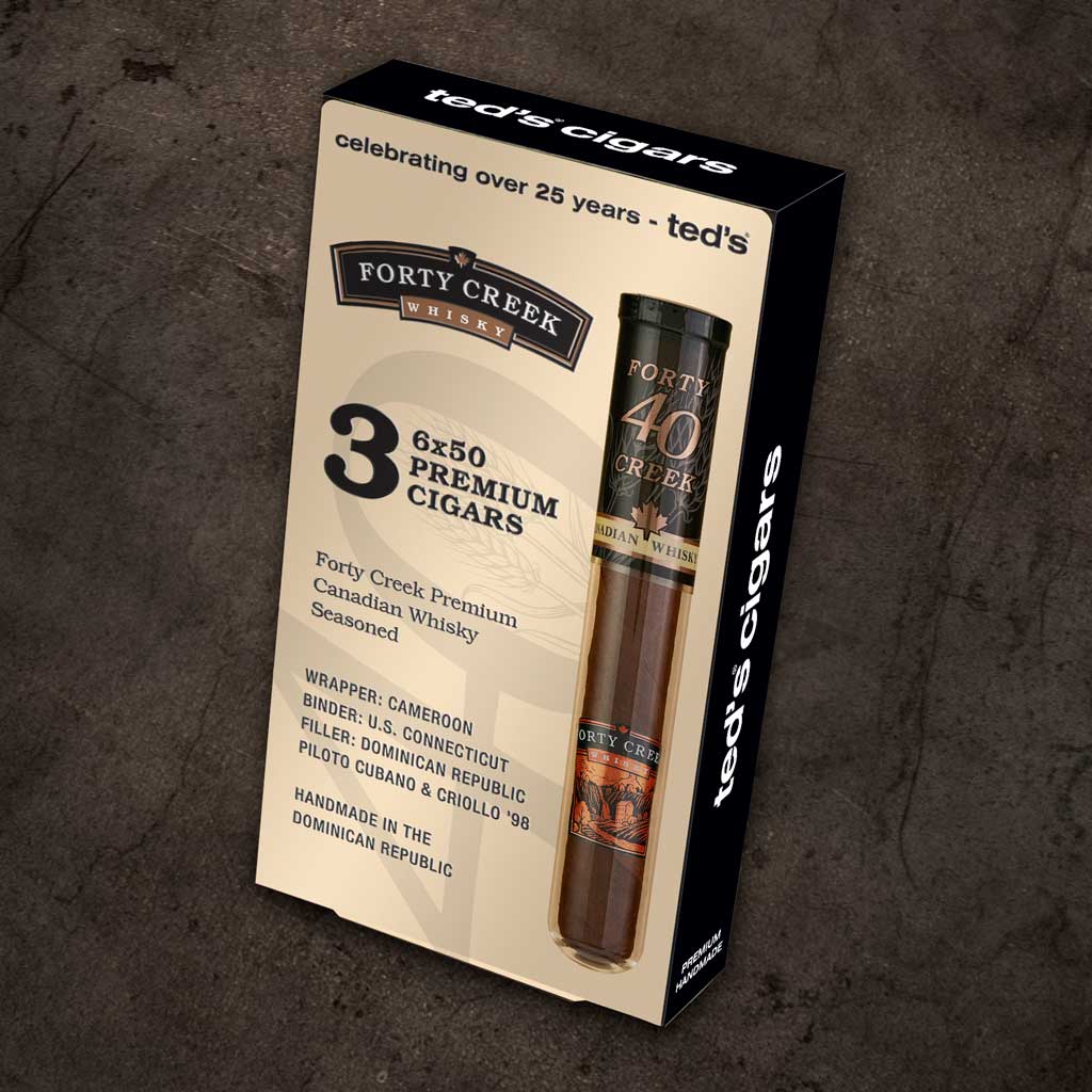 Ted's Ted's Other Cigars Forty Creek 650 Pack Unit (3)