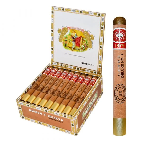 Romeo y Julieta Romeo y Julieta 1875 (White) Cedro Deluxe No 1. Unit (10)