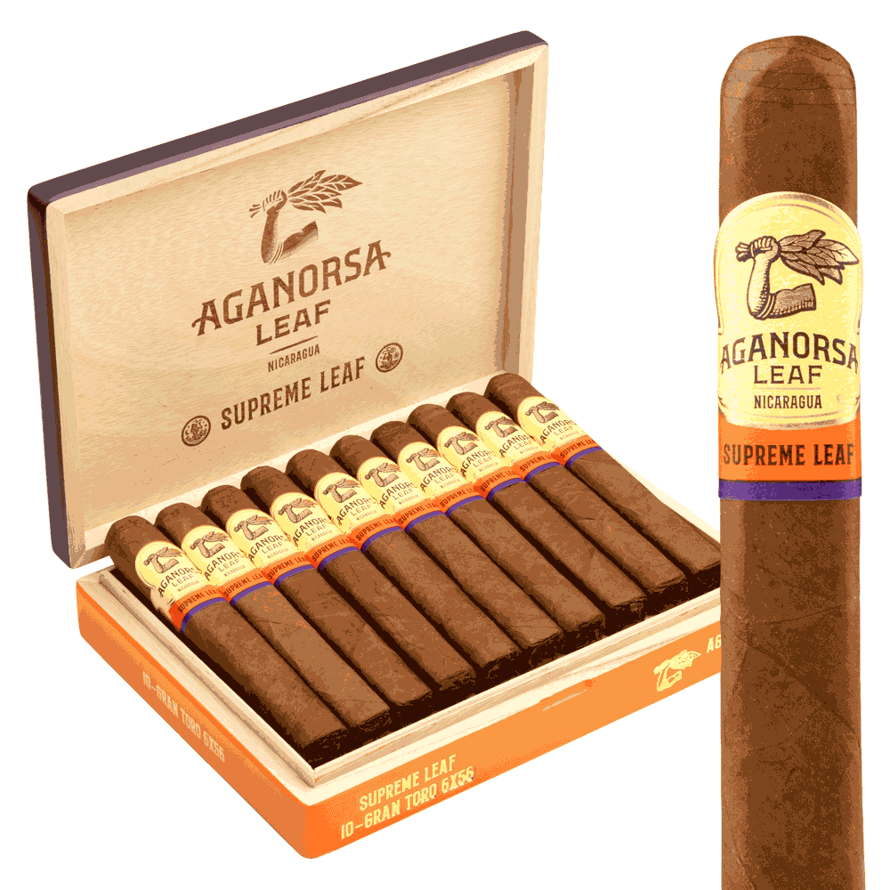 Aganorsa Leaf Aganorsa Leaf Supreme Leaf Corojo Gran Toro BP Unit (10)