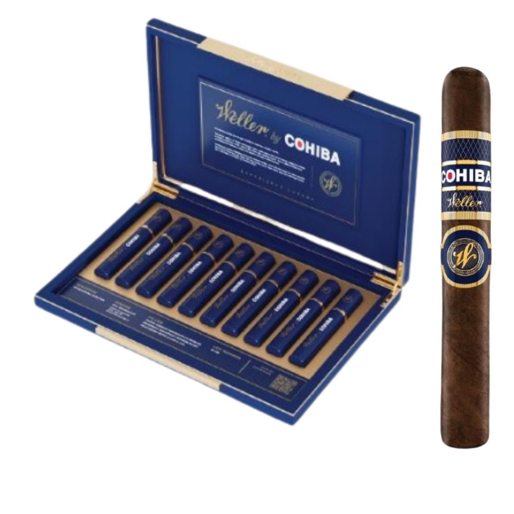 Cohiba Cohiba Limited Edition Weller 2024 Toro Tube Blue Unit (10)