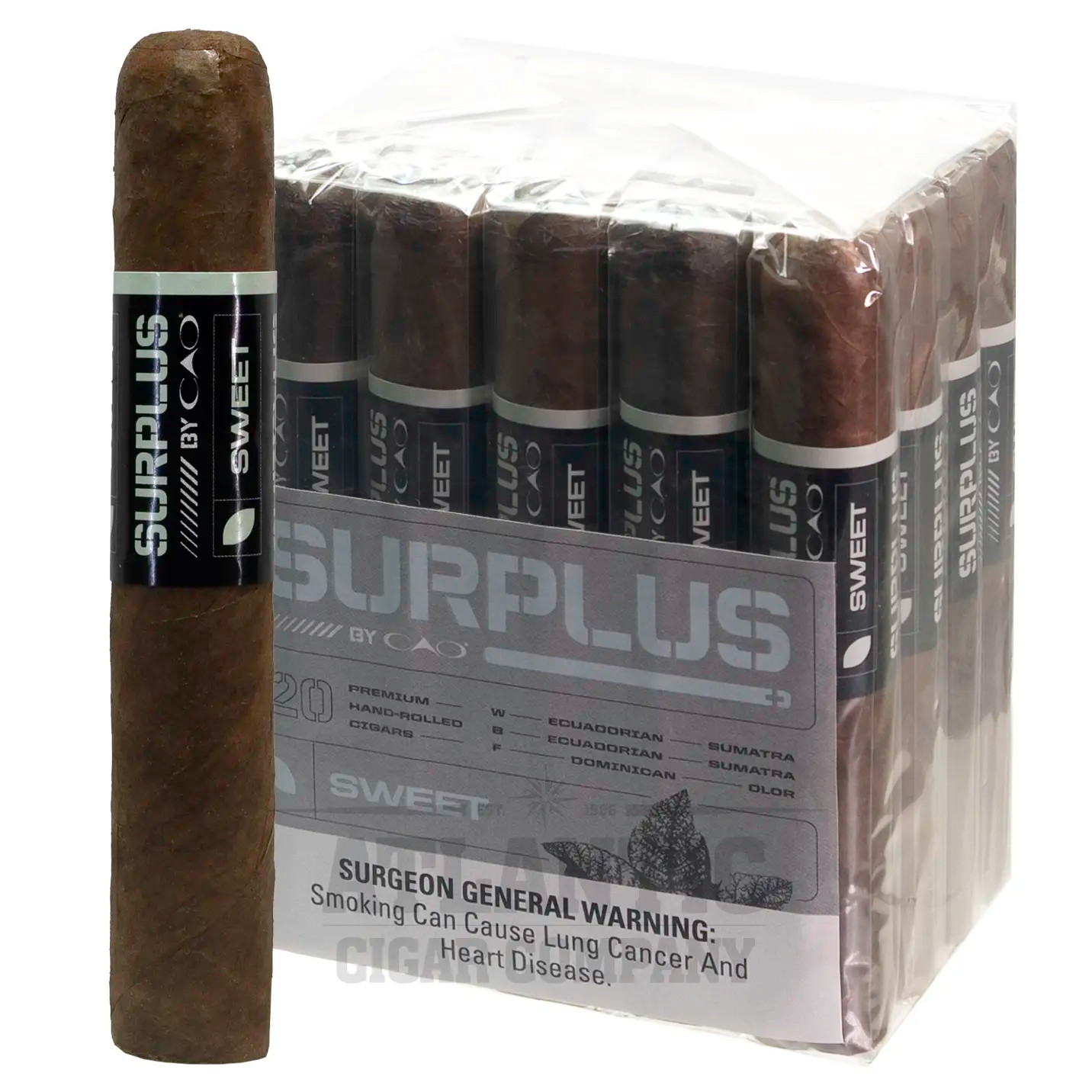 CAO CAO Surplus Sweet Robusto Bundles Unit (20)