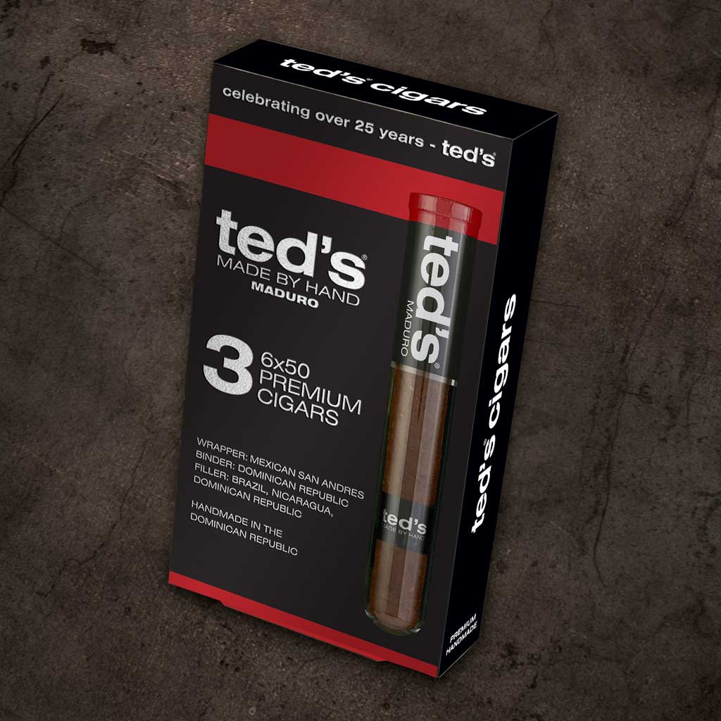 Ted's Ted's Select Cigars Maduro 650 Pack Unit (3)