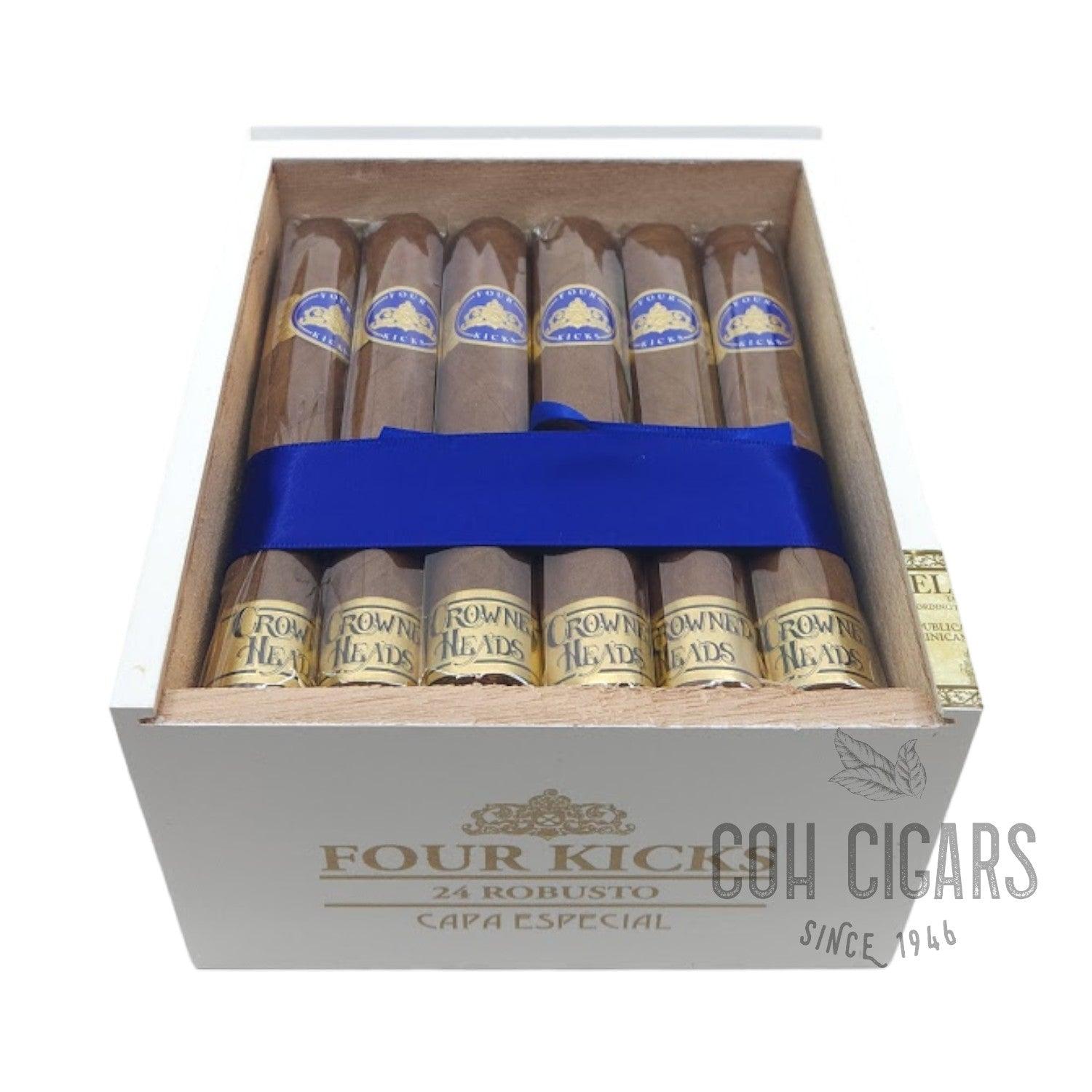 Crowned Heads Crowned Heads Four Kicks Capa Especial Robusto Unit (24)